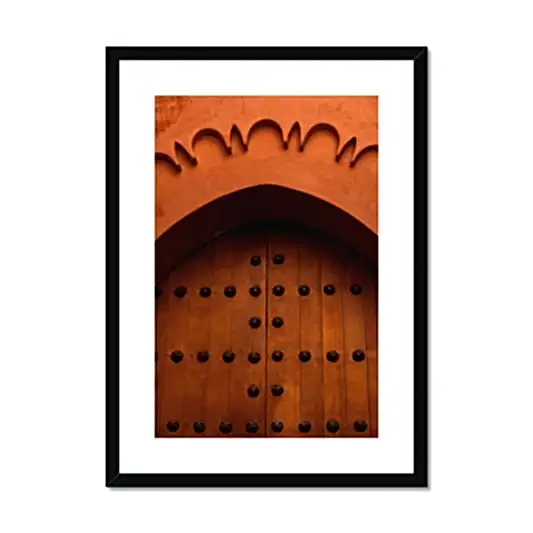 Antique Arabesque Door