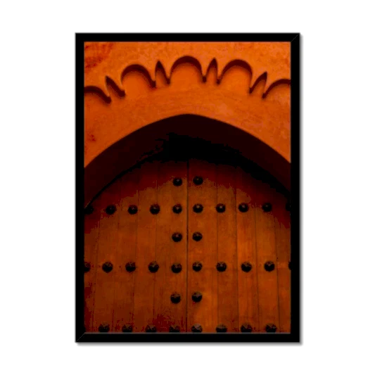 Antique Arabesque Door