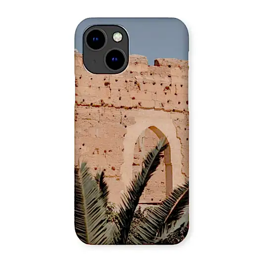 Badia Palm Arch Snap Phone Case
