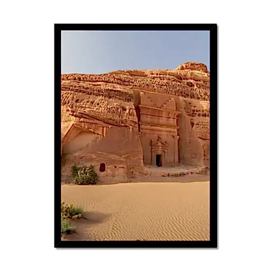 Hegra | AlUla Collection Framed Print